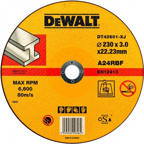 Отрезной круг по металлу DeWALT 230х2.8x22.2 мм A24RBF INDUSTRIAL DT42601Z-QZ DT42601Z-QZ