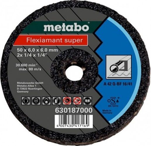 Отрезной круг по металлу METABO 50x6х6 мм, А24 630187000 630187000