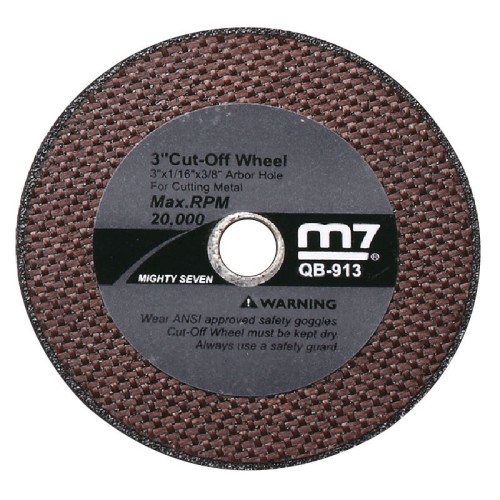 Отрезной круг по металлу MIGHTY SEVEN QB-913 75 мм для пневматической мини машины qc-213
