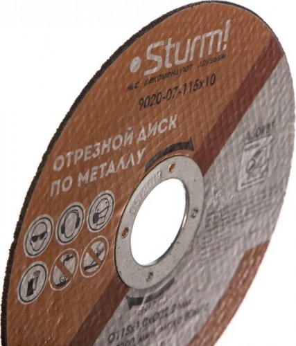 Отрезной круг по металлу Sturm 9020-07-115x10 - изображение 2