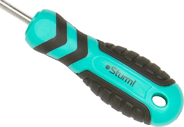 Отвертка 3-гранная Sturm 1040-21-TR18-75 магнит. наконеч., 1,8x75мм - изображение 3