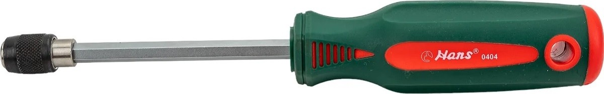 Отвертка-держатель HANS 0404 для бит с фиксатором 210 мм - изображение 4