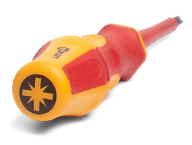 Отвертка диэлектрическая  КВТ PZ-FL 2х100 "Профи" 79779 - изображение 2