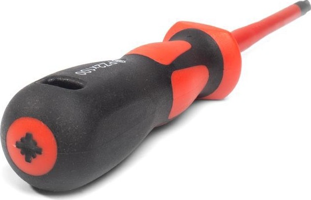 Отвертка диэлектрическая  КВТ СЛИМ 1000 V, PZ1 х 80 мм 78585 78585