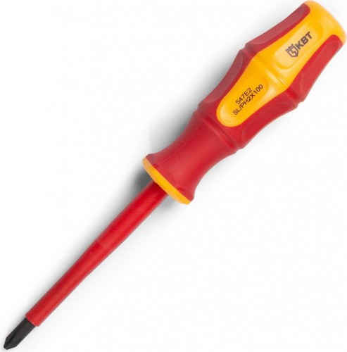Отвертка диэлектрическая  КВТ PH-FL 2х100 "Профи"  79777