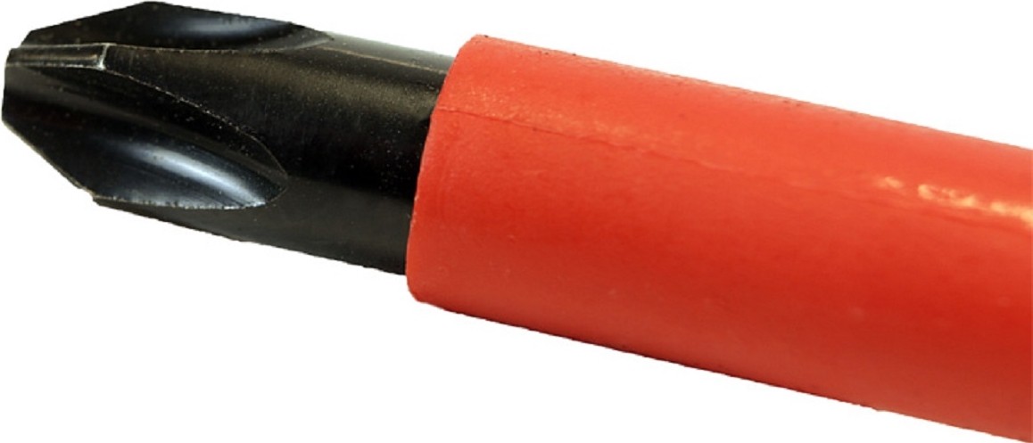 Отвертка диэлектрическая PHILIPS Sturm 1040-17-PH3-150 эрго ручка, ph3х150мм - изображение 3