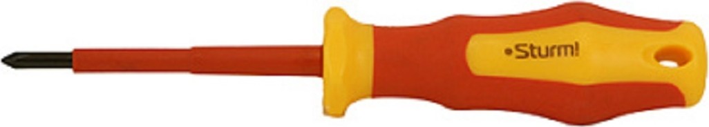 Отвертка диэлектрическая PHILIPS Sturm 1040-17-PH1-80 эрго ручка, ph1х80мм