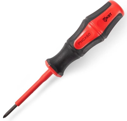 Отвертка диэлектрическая PHILIPS КВТ PH0x60 серия ПРОФИ 103000