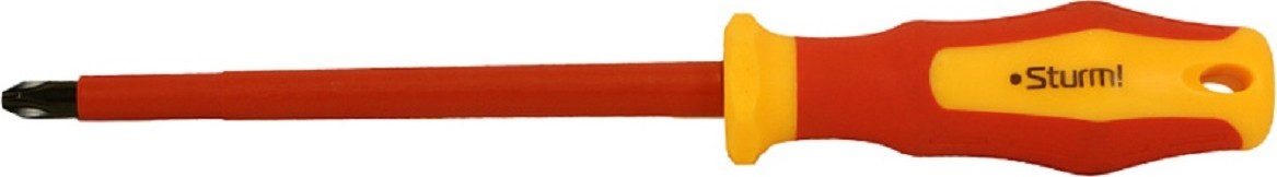 Отвертка диэлектрическая PHILIPS Sturm 1040-17-PH3-150 эрго ручка, ph3х150мм