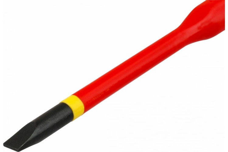 Отвертка диэлектрическая шлицевая Norgau 4,0х100мм vde slim n172 067063140 - изображение 2