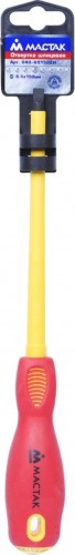 Отвертка диэлектрическая шлицевая МАСТАК 040-65150EH slotted 6,5 мм, 150 мм, держатель - изображение 3