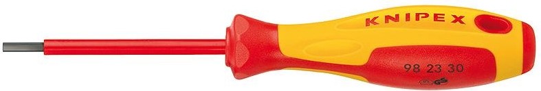 Отвертка диэлектрическая TORX KNIPEX 982610 1000 V, TX10 KN-982610