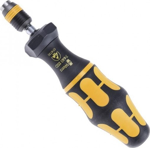 Отвертка динамометрическая WERA 7440 ESD 0,3 х 1,2 Nm   WE-074730 WE-074730