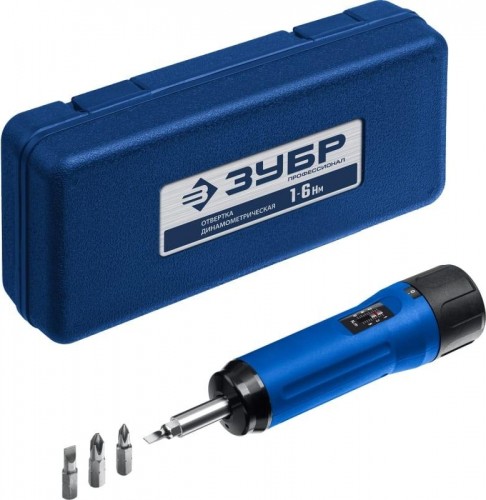 Отвертка динамометрическая ЗУБР 64015 Профессионал