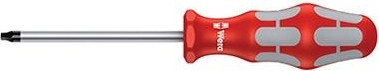 Отвертка для винтов с внутренним квадратом WERA Kraftform Plus Серия 300 368 # 0/60 MM   WE-117681 WE-117681