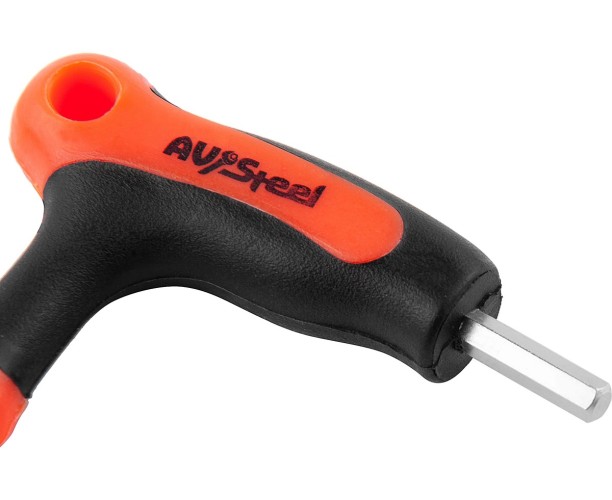 Отвертка HEX AV Steel AV-360204 4 мм - изображение 2