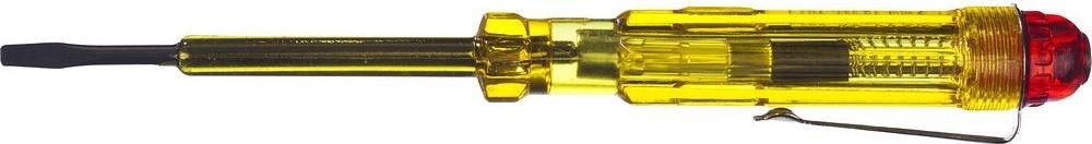 Отвертка индикаторная STAYER "STANDARD" 100-500В, 140 мм, 2571-14 2571-14_z01