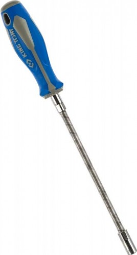 Отвертка KING TONY 1453-07 торцевая 7,0 мм, 190 мм, гибкая, для хомутов - изображение 2