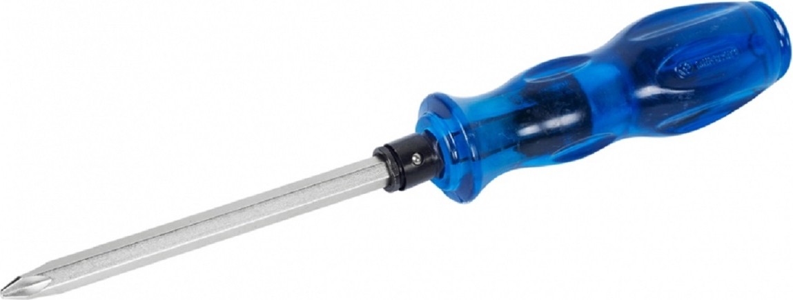 Отвертка KING TONY 24110204 со сменной вставкой (битой) Phillips/Slotted, PH2