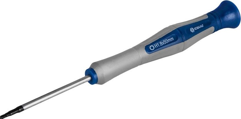 Отвертка Кобальт 245-428 для точных работ ultra grip hex 1.8х50 мм cr-v, дв - изображение 3