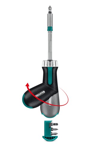 Отвертка KRAFTOOL EXTREM с битами, 6 шт. 25899