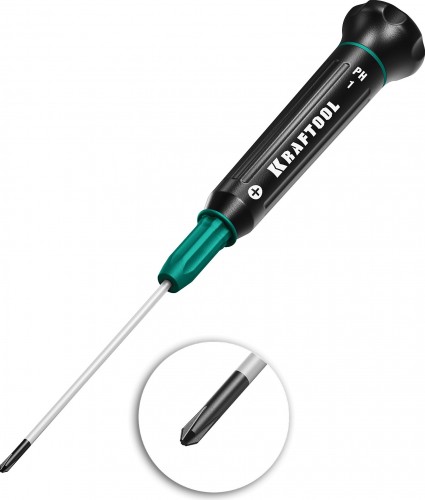 Отвертка KRAFTOOL Precision PH 1 для точных работ 25682-1 - изображение 2