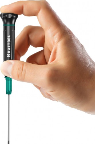 Отвертка KRAFTOOL Precision PH 0 для точных работ 25682-0 - изображение 3