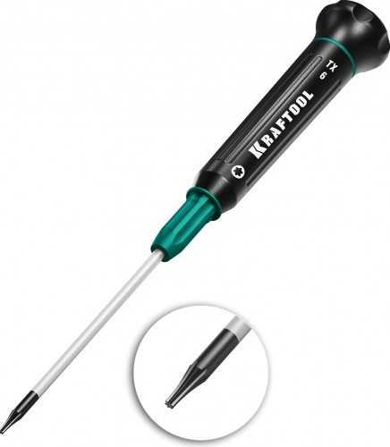 Отвертка KRAFTOOL Precision TX6 для точных работ 25684-06 - изображение 2