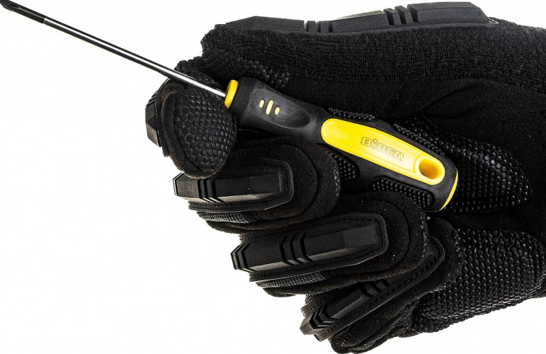 Отвертка крестовая Biber Крафтер 86010 CrV сталь ph 0х75мм тов-141908 - изображение 4