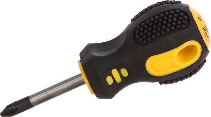 Отвертка крестовая Biber Крафтер 86024 CrV сталь ph 2х38мм (бочка) тов-141916 - изображение 4