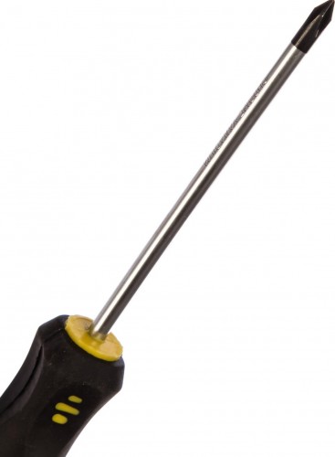 Отвертка крестовая Biber Крафтер 86013 CrV сталь ph 1х100мм тов-141911 - изображение 2