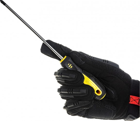 Отвертка крестовая Biber Крафтер 86015 CrV сталь ph 1х150мм тов-141912 - изображение 4