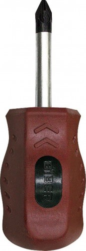 Отвертка крестовая Biber Мастер 85528 CrV сталь pz 2-38мм (бочка) тов-079459