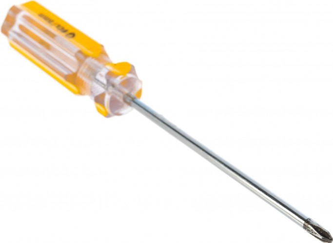 Отвертка крестовая Biber Стандарт 85580 PH 0х75мм тов-079490 - изображение 2