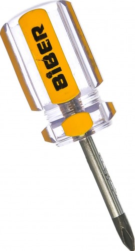 Отвертка крестовая Biber Стандарт 85588 PH 1х38мм (бочка) тов-079498