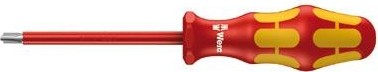 Отвертка крестовая диэлектрическая WERA Kraftform Plus 100 VDE 1000 V 162i PH/S # 2 х 100 мм WE-006381 WE-006381