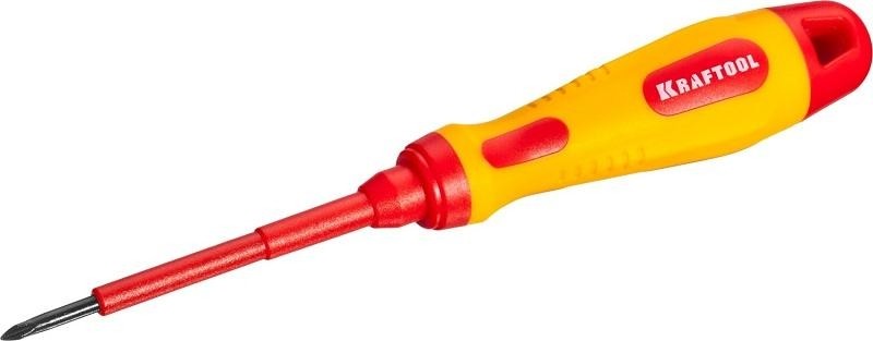 Отвертка крестовая диэлектрическая KRAFTOOL X-Drive ELECTRO VDE 1000 V PH 0 х 60 мм 250084-0-060 250084-0-060