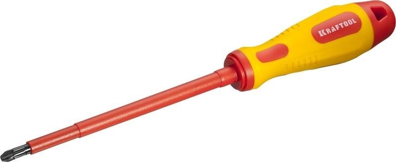Отвертка крестовая диэлектрическая KRAFTOOL X-Drive ELECTRO VDE 1000 V PH 3 х 150 мм 250084-3-150 250084-3-150