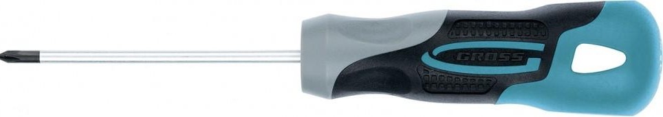 Отвертка крестовая GROSS PH 0 х 75 мм 12131 12131