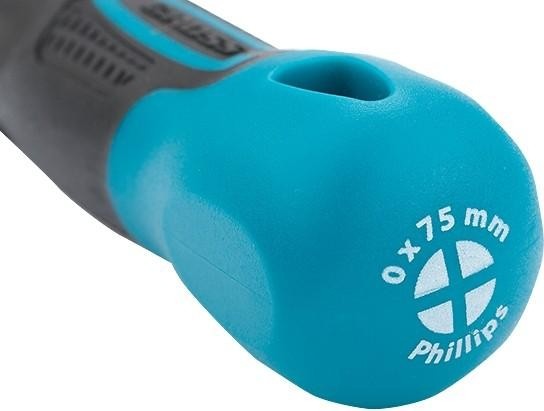 Отвертка крестовая GROSS PH 0 х 75 мм 12131 12131 - изображение 4