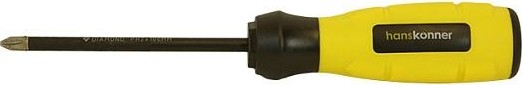 Отвертка крестовая HANSKONNER HK1040-16-PH2-100 алмазн. наконечник