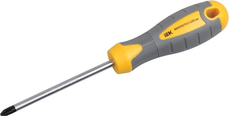 Отвертка крестовая IEK Master Pz0х75мм TSC-1PZ-075