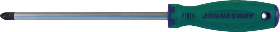Отвертка крестовая JONNESWAY D71P180 ANTI-SLIP GRIP, PH1 x 80 мм 046101