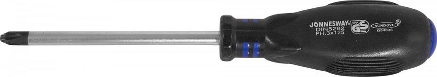 Отвертка крестовая JONNESWAY D03P180 HERCULES, PH1 х 80 мм 047055