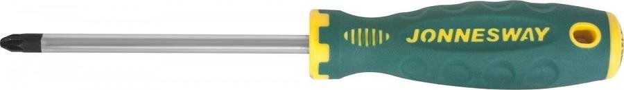 Отвертка крестовая JONNESWAY D71Z180 POZIDRIV® ANTI-SLIP GRIP, PZ1 x 80 мм 049211