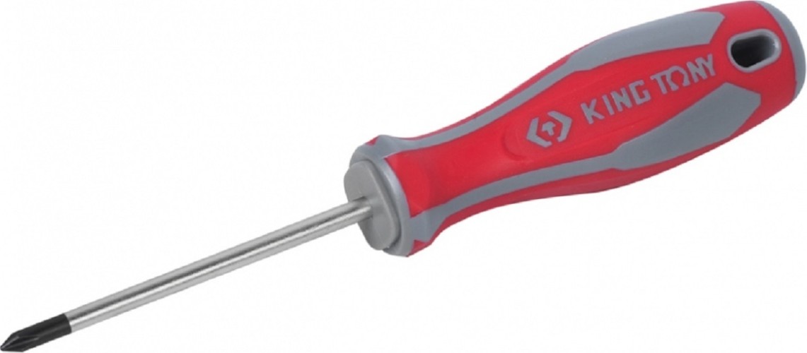 Отвертка крестовая KING TONY 14210132 PH1 х 80 мм
