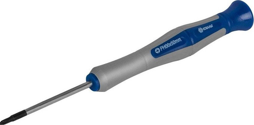 Отвертка крестовая Кобальт 245-251 для точных работ ultra grip ph 00х50 мм cr-v, двух - изображение 3
