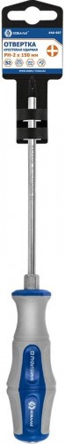 Отвертка крестовая Кобальт 646-607 ударная ultra grip ph-2x150 мм s2, двухкомпонентна