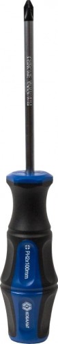 Отвертка крестовая Кобальт 646-355 ultra grip ph-2х100 мм, двухкомпонентная рукоятка