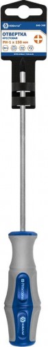 Отвертка крестовая Кобальт 646-348 ultra grip ph-1х150 мм cr-v, двухкомпонентная руко